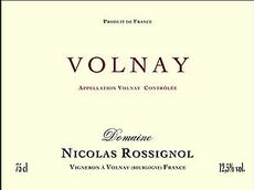 Nicolas Rossignol, Volnay, A.C., 2017 (75 cl) {69,13 €/L}